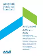 AAMI 2700-2-1:2022