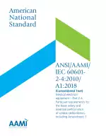 AAMI 60601-2-4:2010+A1:2018