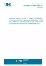 UNE-EN ISO 7010:2020/A1:2020