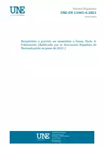 UNE-EN 13445-4:2021