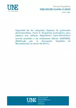 UNE-EN IEC 61496-3:2019