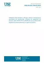 UNE-EN ISO 10418:2019