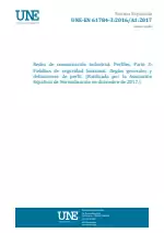 UNE-EN 61784-3:2016/A1:2017