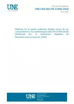 UNE-CEN ISO/TR 21960:2020