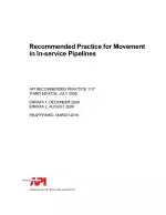 API RP 1117-2008 (R2018)