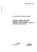 AS/NZS CISPR 11:2011