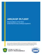 ASSP Z9.7-2007