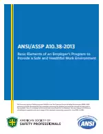 ASSP A10.38-2013