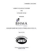 BHMA A156.36:2010