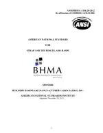 BHMA A156.20:2006