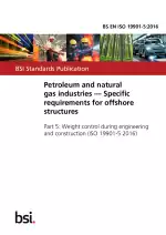 BS EN ISO 19901-5:2016