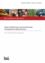 BS ISO 16589-1:2011+A1:2018