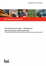 BS EN ISO 9712:2022