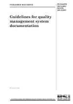 PD ISO/TR 10013:2001