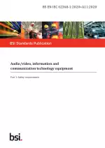 BS EN IEC 62368-1:2020+A11:2020