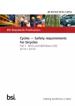 BS EN ISO 4210-1:2014