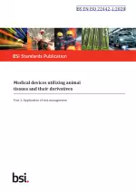 BS EN ISO 22442-1:2020