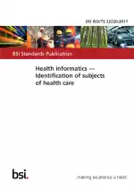 DD ISO/TS 22220:2011