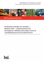 BS EN ISO 11135:2014+A1:2019