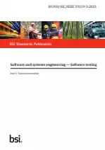 BS ISO/IEC/IEEE 29119-3:2021