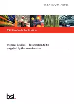 BS EN ISO 20417:2021