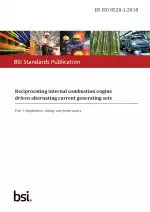 BS ISO 8528-1:2018