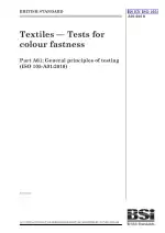 BS EN ISO 105-A01:2010