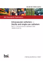 BS EN ISO 10555-3:2013