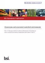 BS EN ISO 14644-13:2017