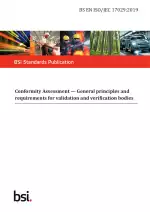 BS EN ISO/IEC 17029:2019