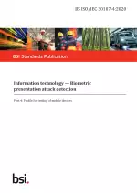 BS ISO/IEC 30107-4:2020