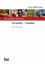 BS ISO 18400-103:2017