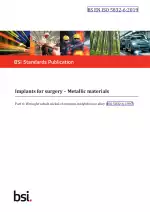 BS EN ISO 5832-6:2019