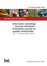 BS ISO/IEC 27036-1:2014