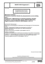 DIN ISO 10816 Supplement 1