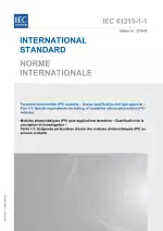 IEC 61215-1-1:2016
