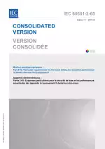 IEC 60601-2-65:2012+AMD1:2017 CSV