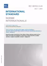 IEC 60332-3-24:2000+AMD1:2008 CSV
