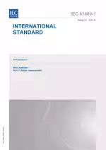 IEC 61400-1:2005/AMD1:2010
