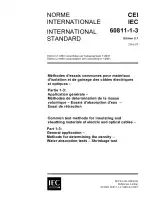 IEC 60811-1-3:1993+AMD1:2001 CSV