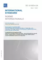 IEC 61000-4-34:2005+AMD1:2009 CSV