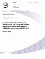ISA 62443-2-4-2018