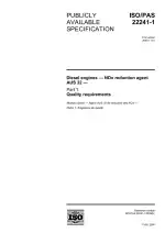 ISO/PAS 22241-1:2005
