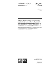 ISO/IEC 27013:2021