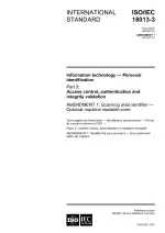 ISO/IEC 18013-3:2009/Amd 1:2012