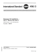 ISO 4190-3:1982