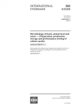 ISO 11133:2014/Amd 2:2020