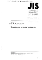 JIS A 6514:1995