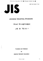 JIS B 7514:1977 (R1993)