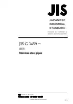 JIS G 3459:2021